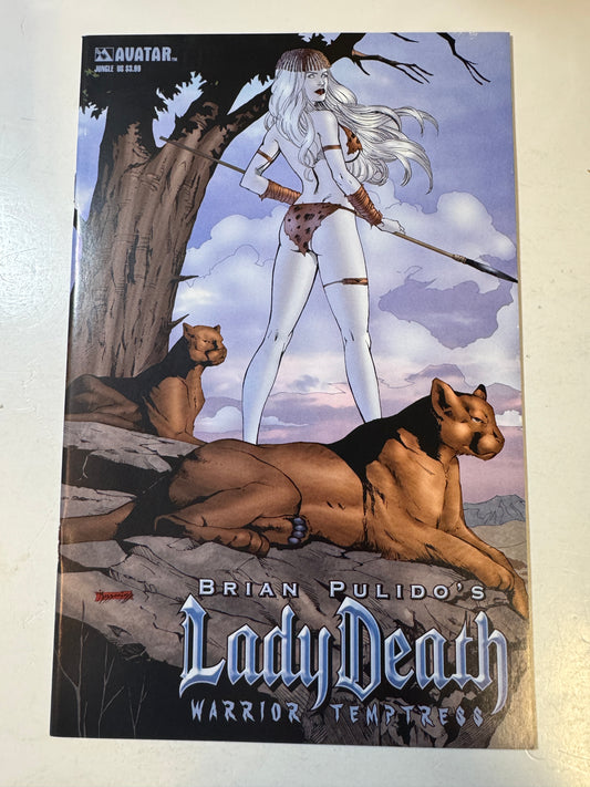 LADY DEATH Warrior Temptress NM Jungle Variant