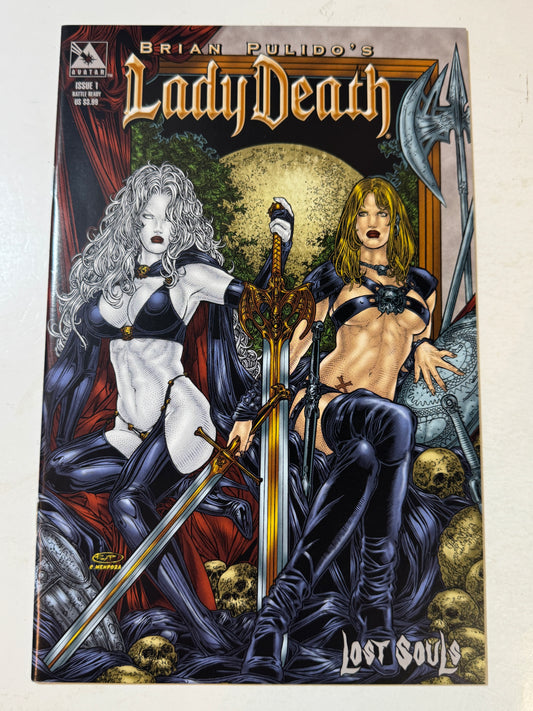 LADY DEATH Lost Souls #1 Battle Ready Variant
