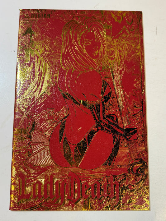 LADY DEATH Annual #1 NM Red Leather Variant