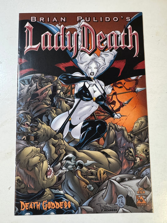 LADY DEATH Death Goddess VF/NM Lopez Variant