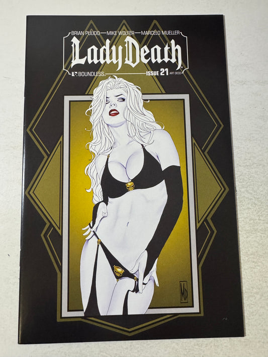 LADY DEATH #21 NM Art Deco Variant