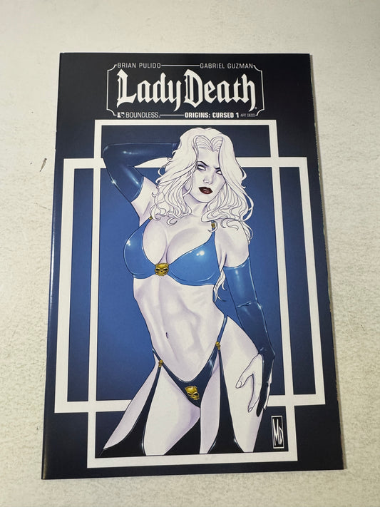 LADY DEATH Origins: Cursed #1 NM Art Deco Variant