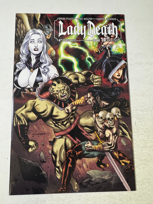 LADY DEATH #10 NM Wrap Variant