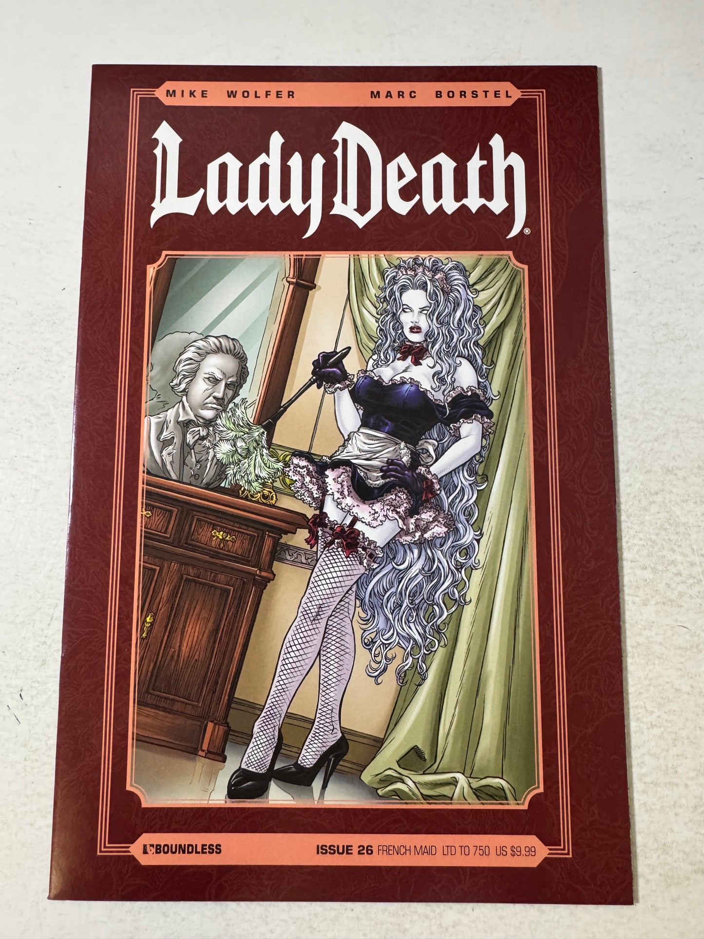 LADY DEATH #26 NM French Maid Variant LTD 750