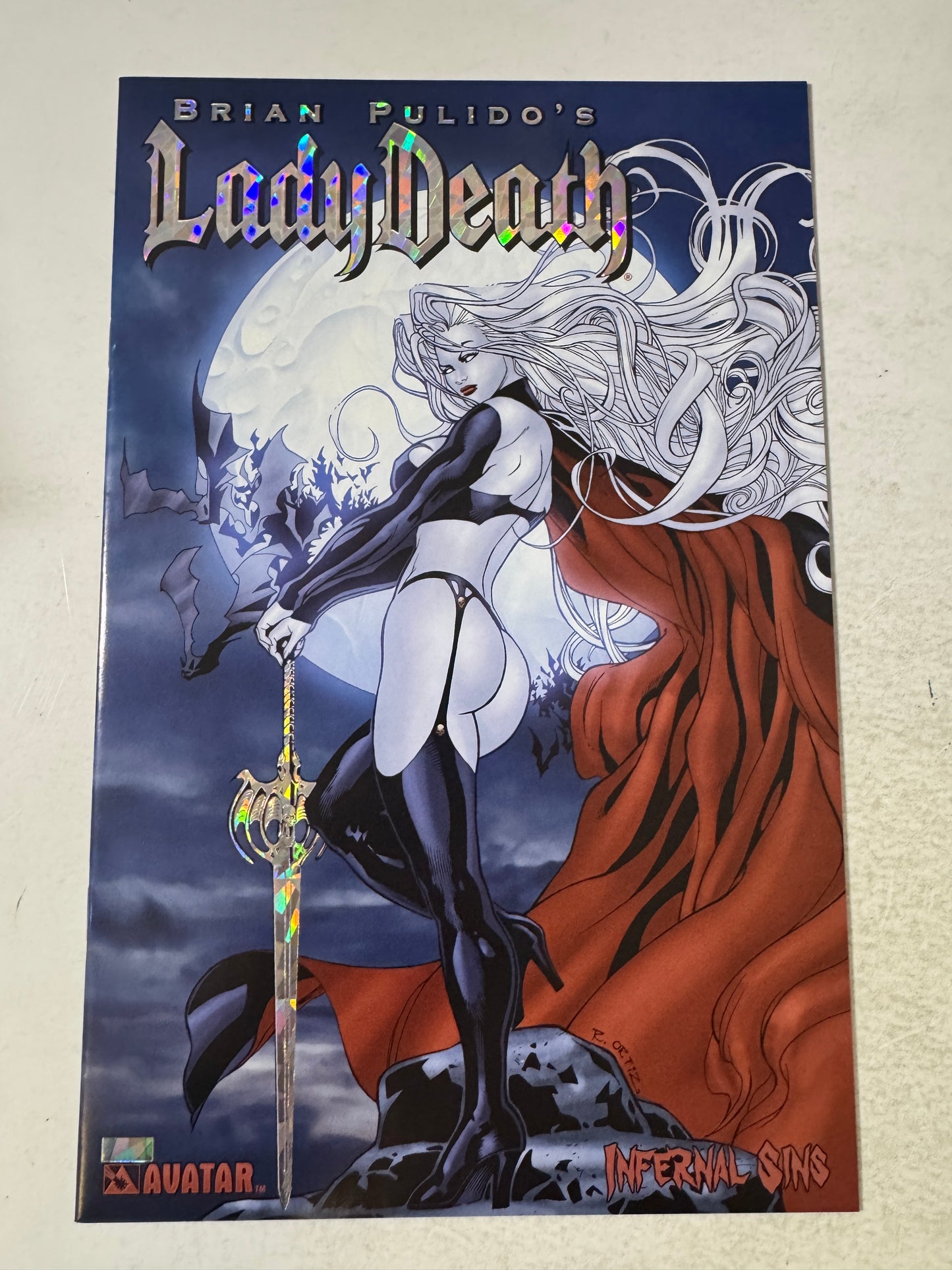 LADY DEATH Infernal Sins NM Prism Foil Variant LTD 400