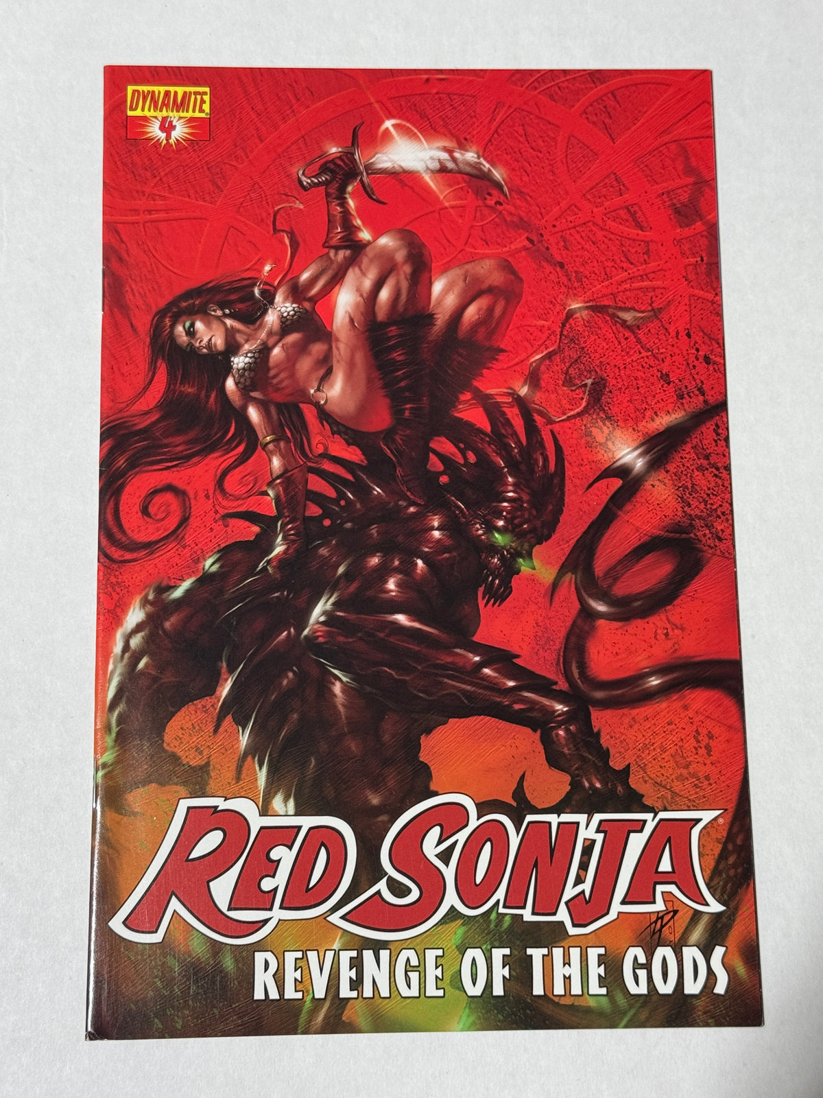 RED SONJA Revenge of The Gods #4 VF/NM Lucio Parrillo Cover