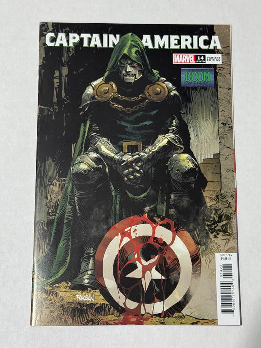 CAPTAIN AMERICA #14 Vol 12 NM Dan Panosian Variant