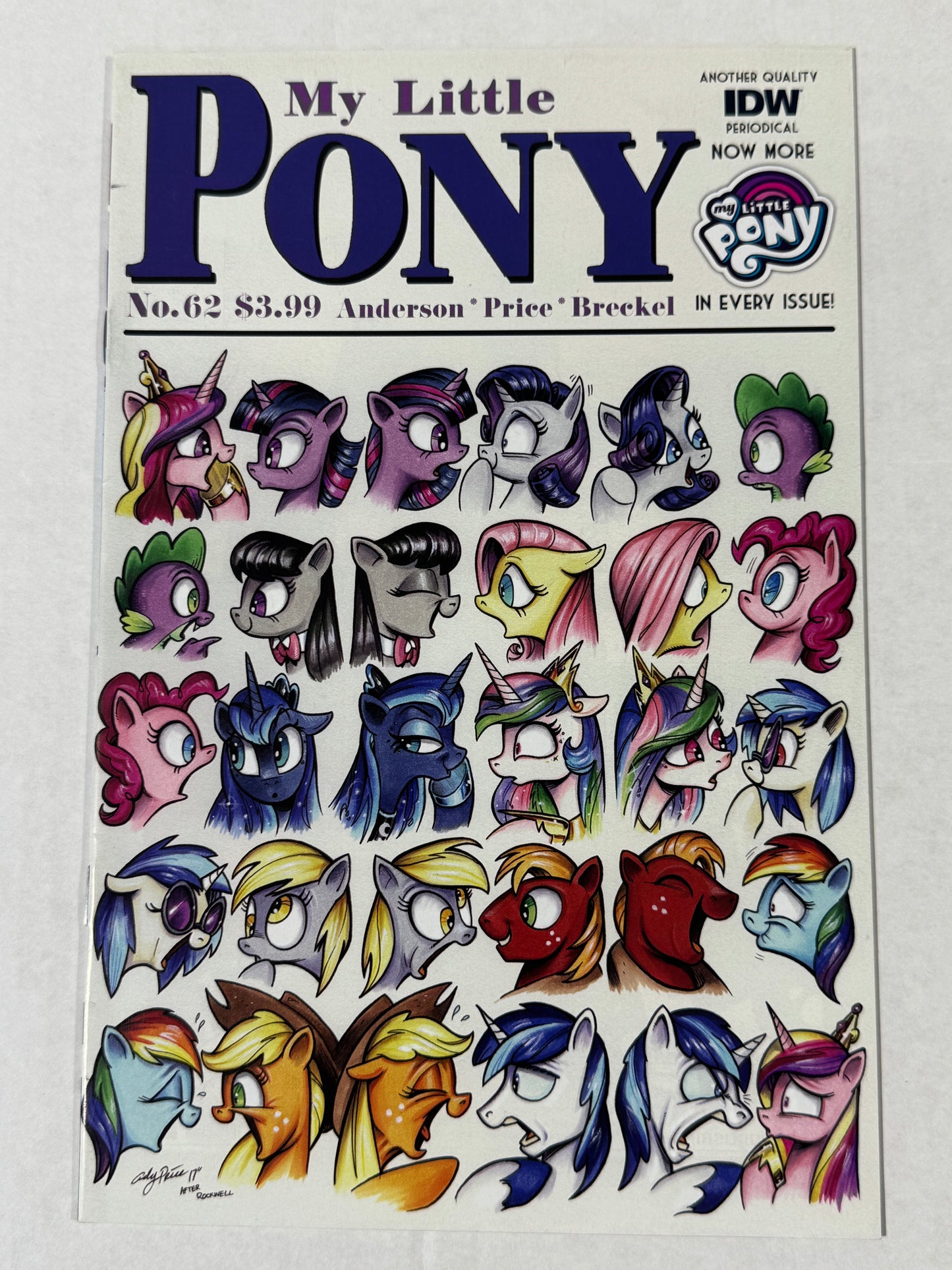 MY LITTLE PONY Friendship Is Magic #62 NM-