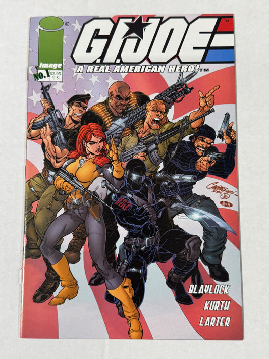 GI JOE A Real American Hero #1 NM- J Scott Campbell Cover