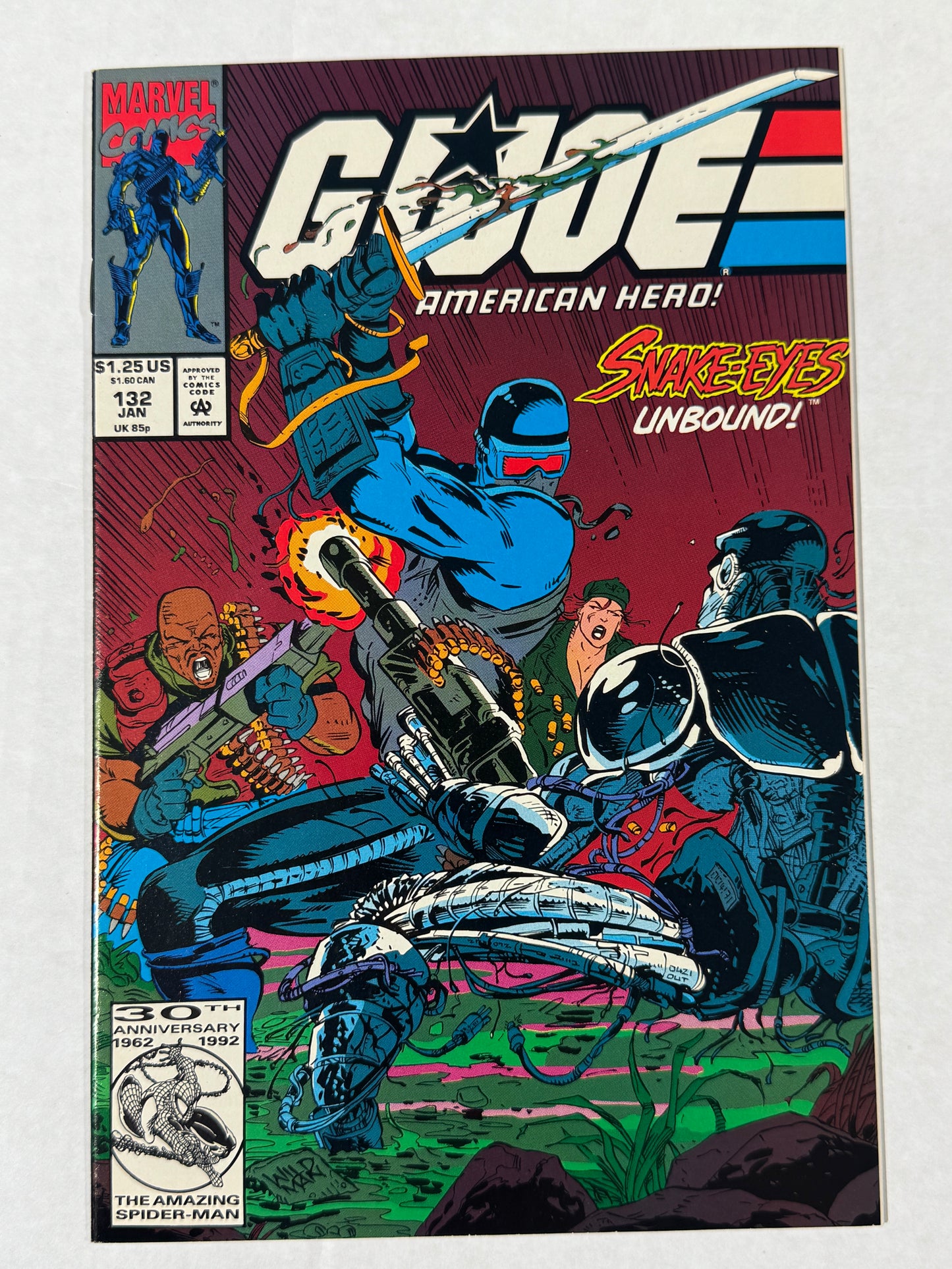 GI JOE A Real American Hero #132 NM