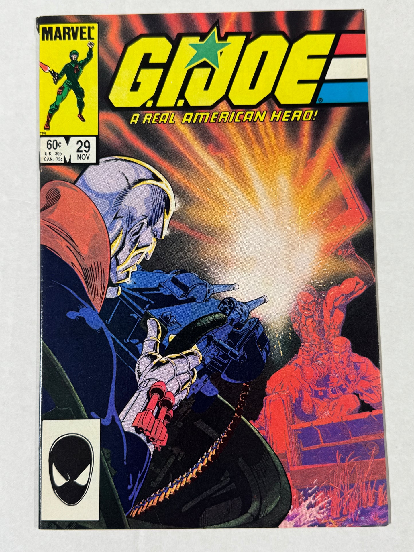 GI JOE A Real American Hero #29 VG/FN 1ST APPEARANCE