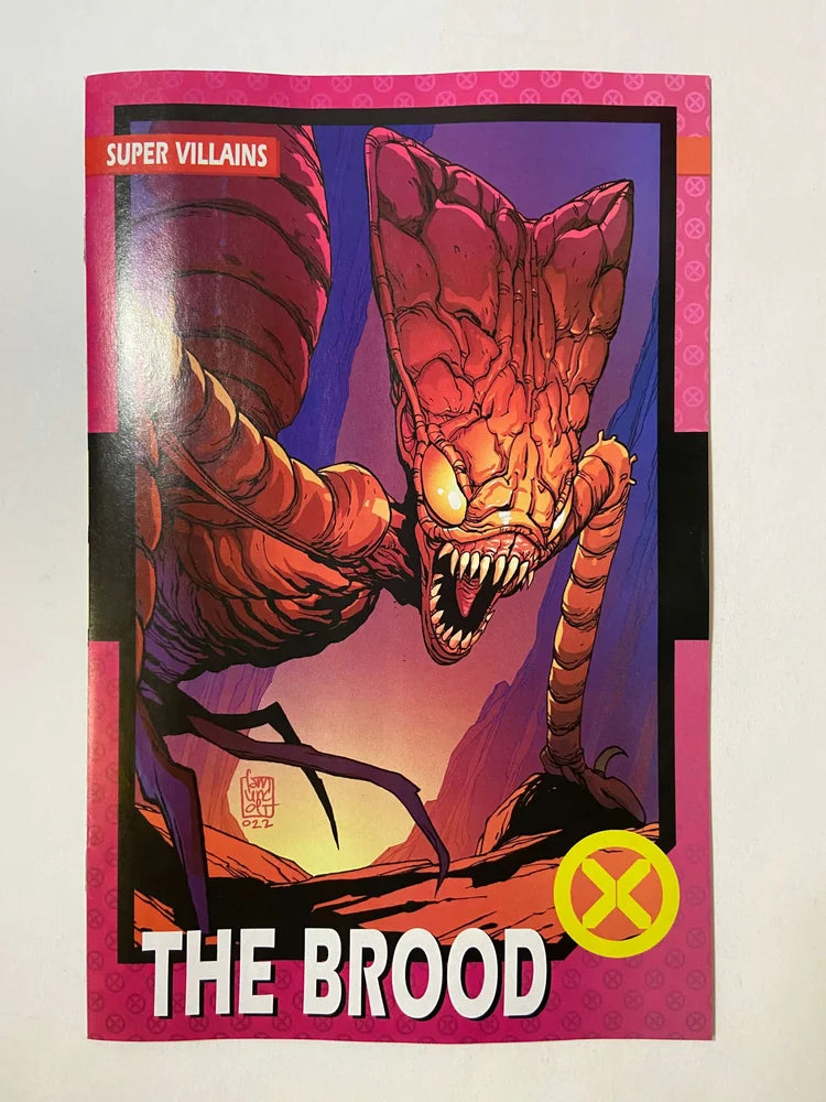 X-MEN #19 Vol 5 NM Dauterman Brood Trading Card Variant