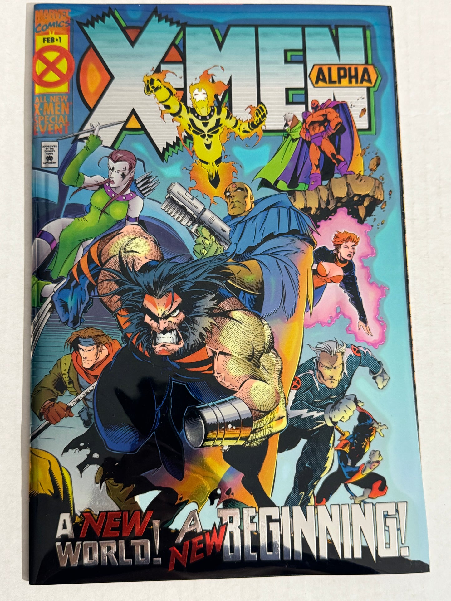 X-MEN ALPHA #1 NM Joe Madureira Cover 1ST APPEARANCE