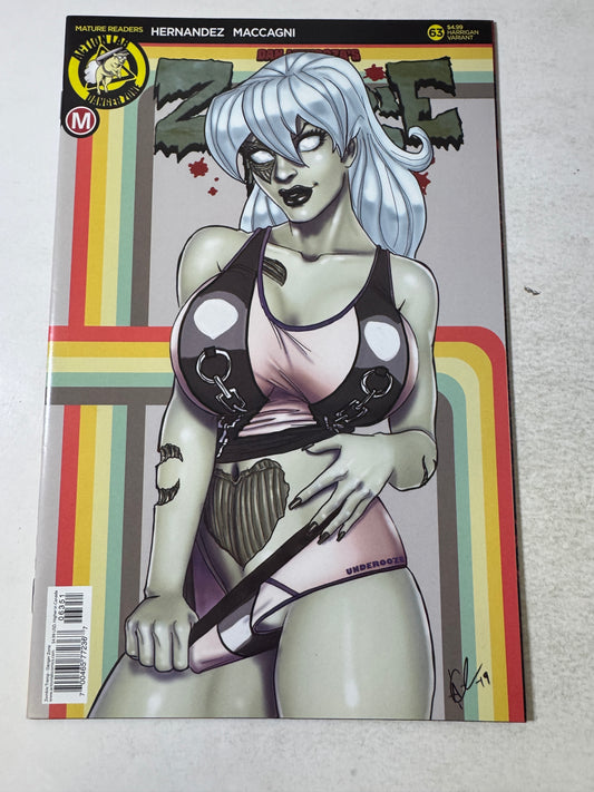 ZOMBIE TRAMP #63 NM Harrington Variant