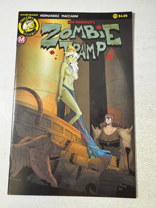 ZOMBIE TRAMP #72 NM- Risque