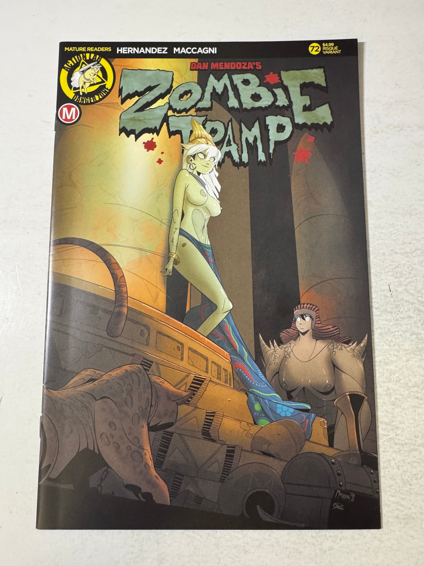 ZOMBIE TRAMP #72 VF+