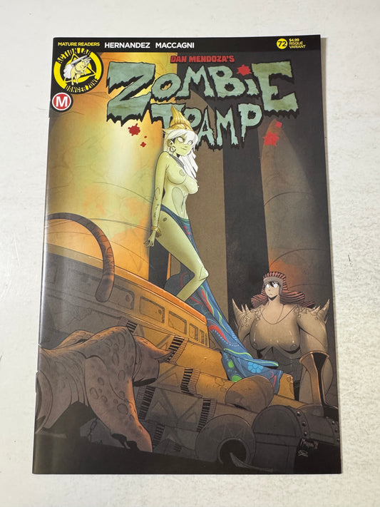 ZOMBIE TRAMP #72 VF+