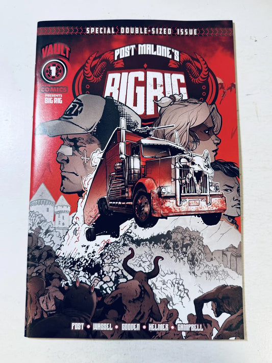 POST MALONE'S BIG RIG #1 NM 2nd Print Variant