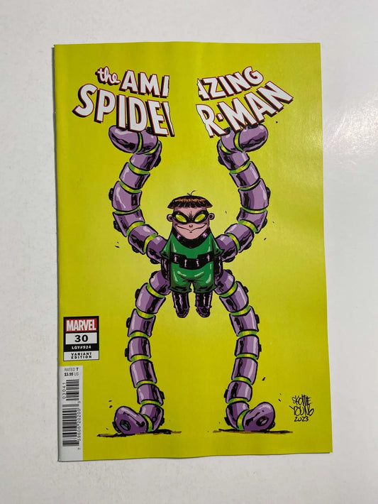 AMAZING SPIDER-MAN #30 Vol 6 NM Skottie Young Variant