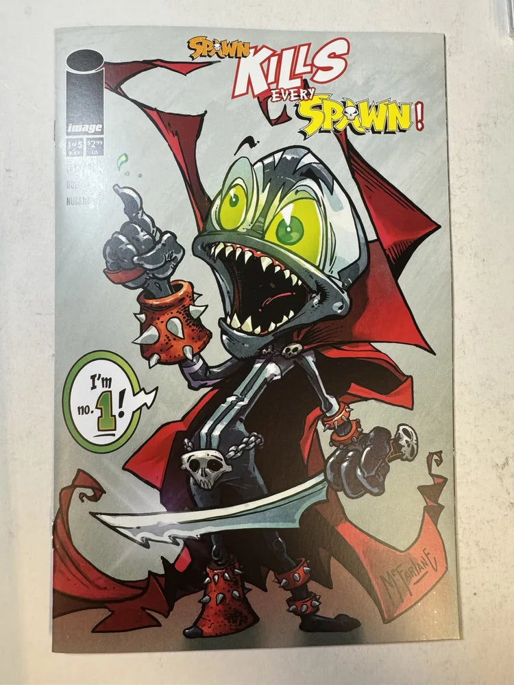 SPAWN KILLS EVERY SPAWN #1 NM Todd McFarlane Variant
