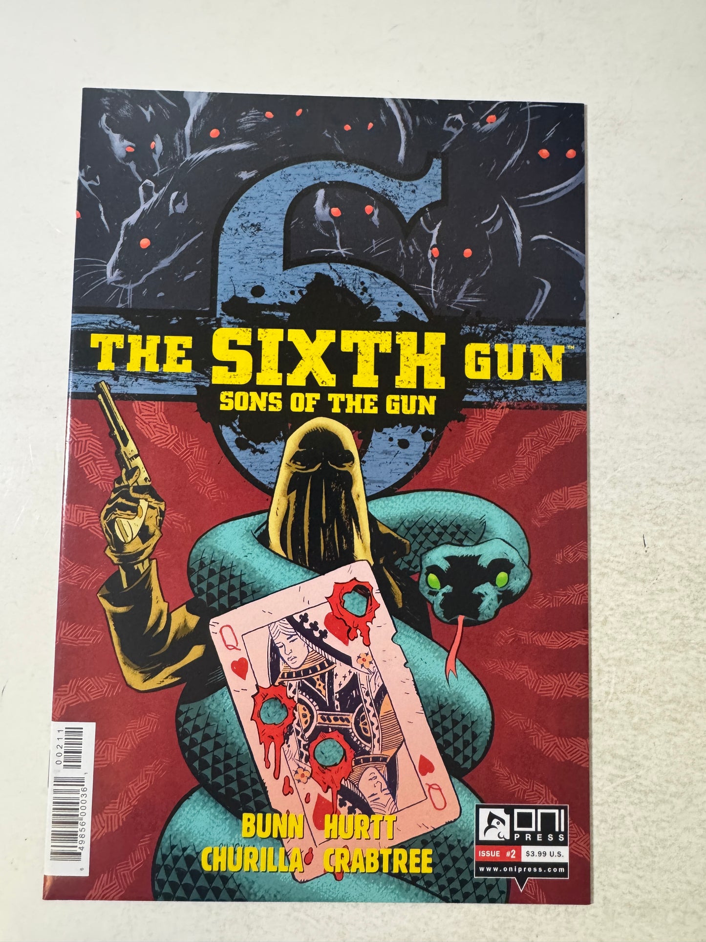 THE SIXTH GUN Sons of The Gun #2 NM