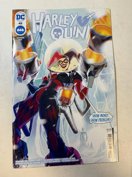 HARLEY QUINN #42 Vol 4 NM Sweeney Boo Cover