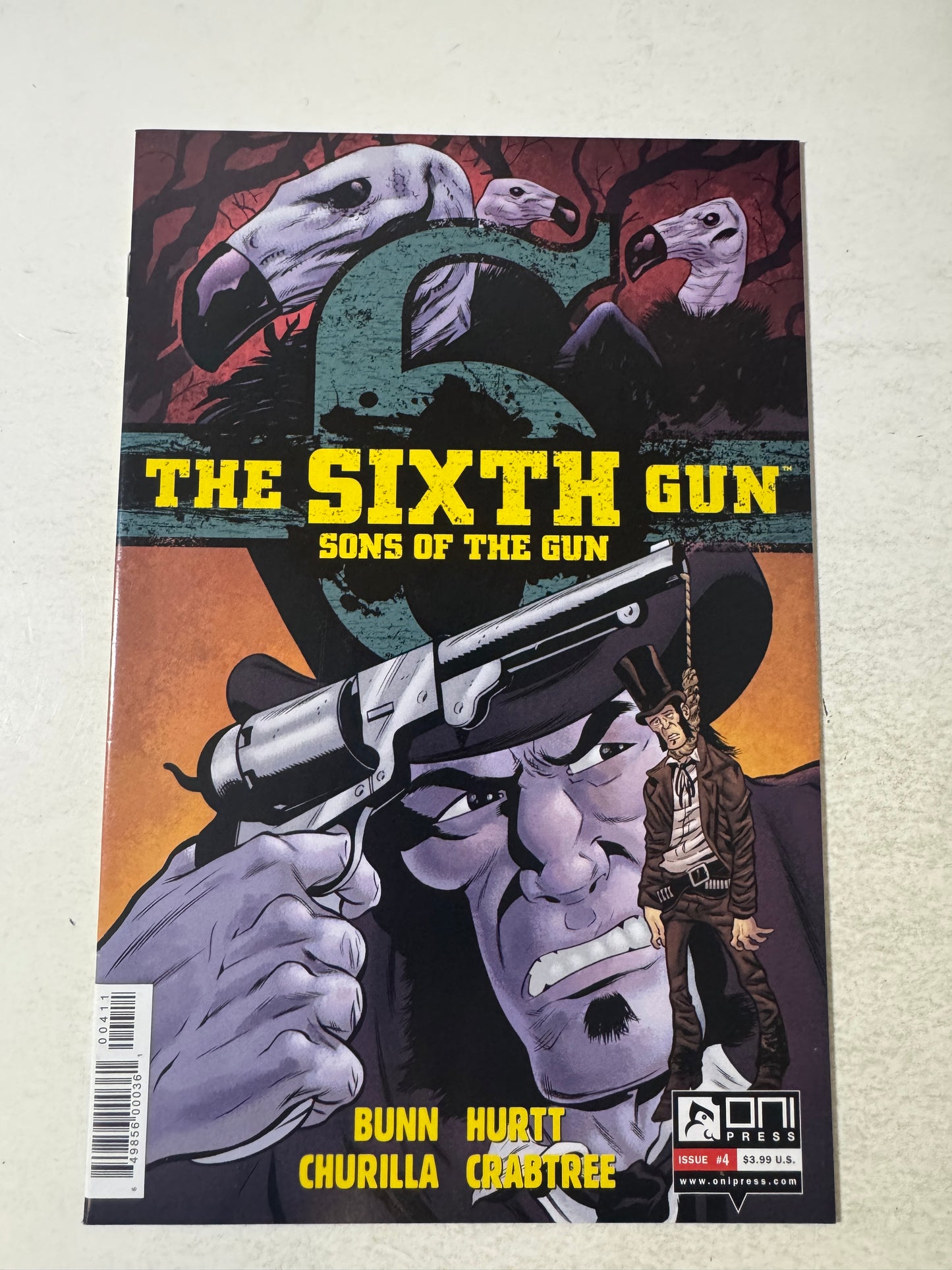 THE SIXTH GUN Sons of The Gun #4 NM-
