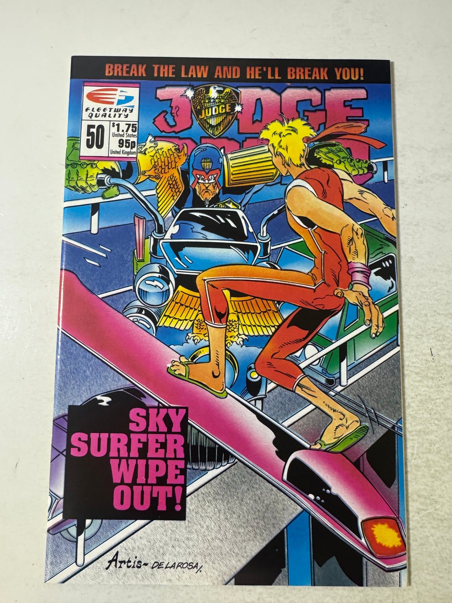 JUDGE DREDD #50 NM