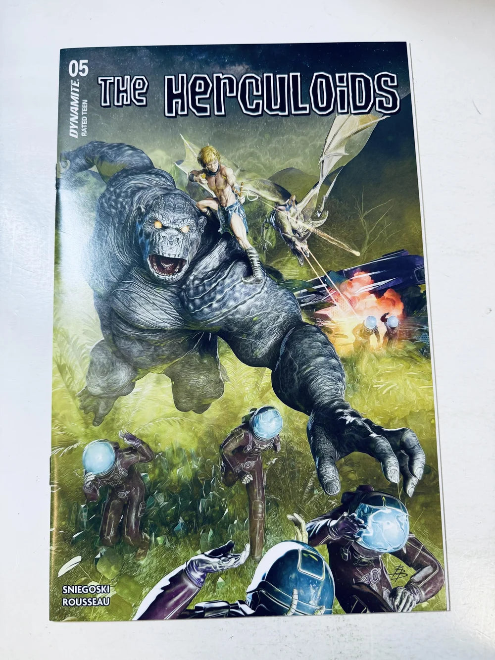 THE HERCULOIDS #5 NM Bjorn Barends C Variant