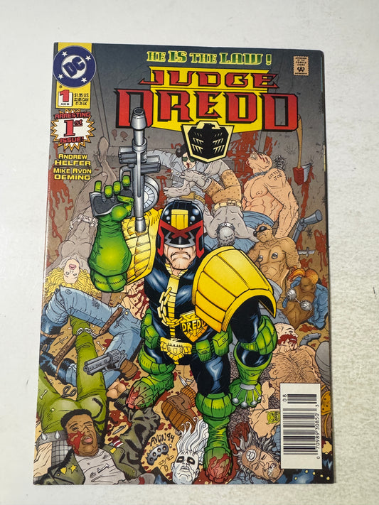 JUDGE DREDD #1 NM NEWSSTAND (DC)