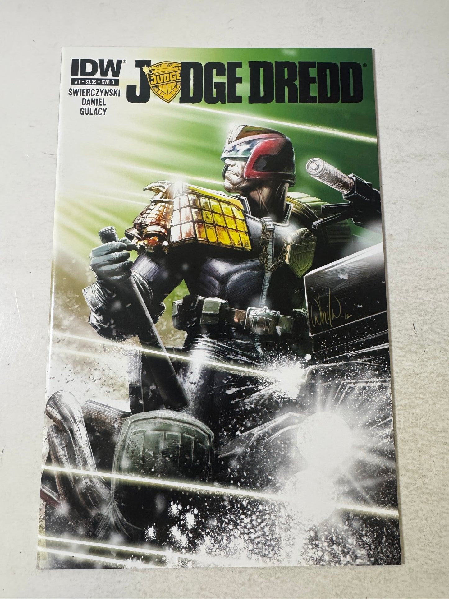 JUDGE DREDD #1 NM- Whilce Portacio D Variant (IDW)