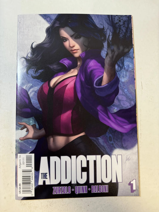 THE ADDICTION #1 NM  Artgerm Cover