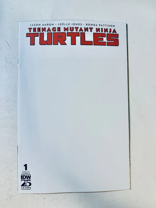 TEENAGE MUTANT NINJA TURTLES #1 Vol 2 NM Blank Variant