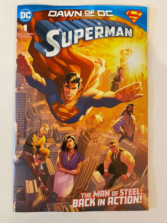SUPERMAN #1 Vol 6 NM Jamal Campbell Cover 1ST APPEARANCE