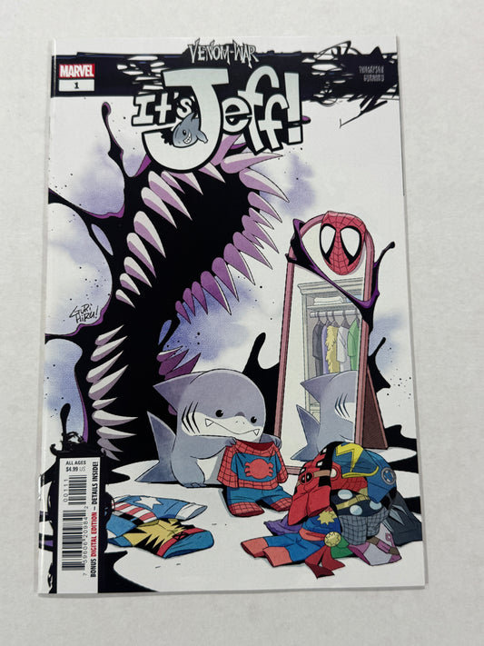 VENOM WAR It'S JEFF #1 NM