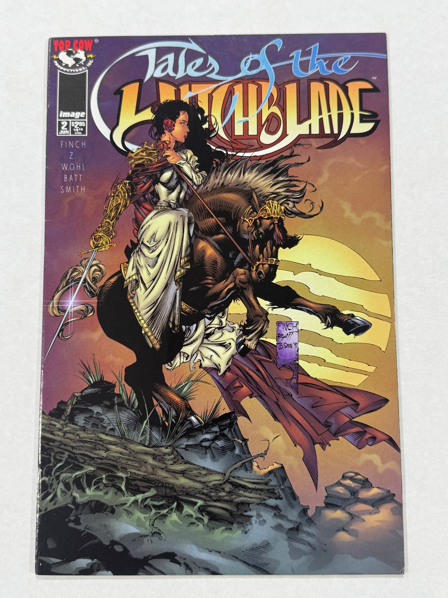 TALES OF THE WITCHBLADE #2 VF David Finch Cover
