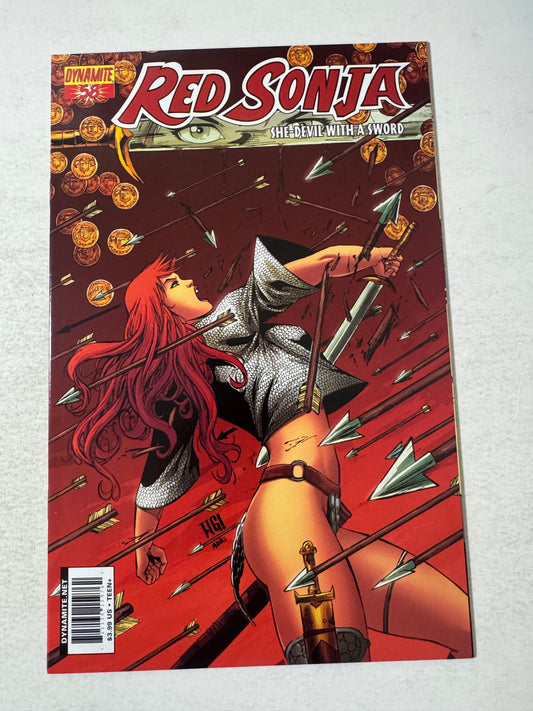 RED SONJA #58 NM Geovani B Variant (Dynamite)