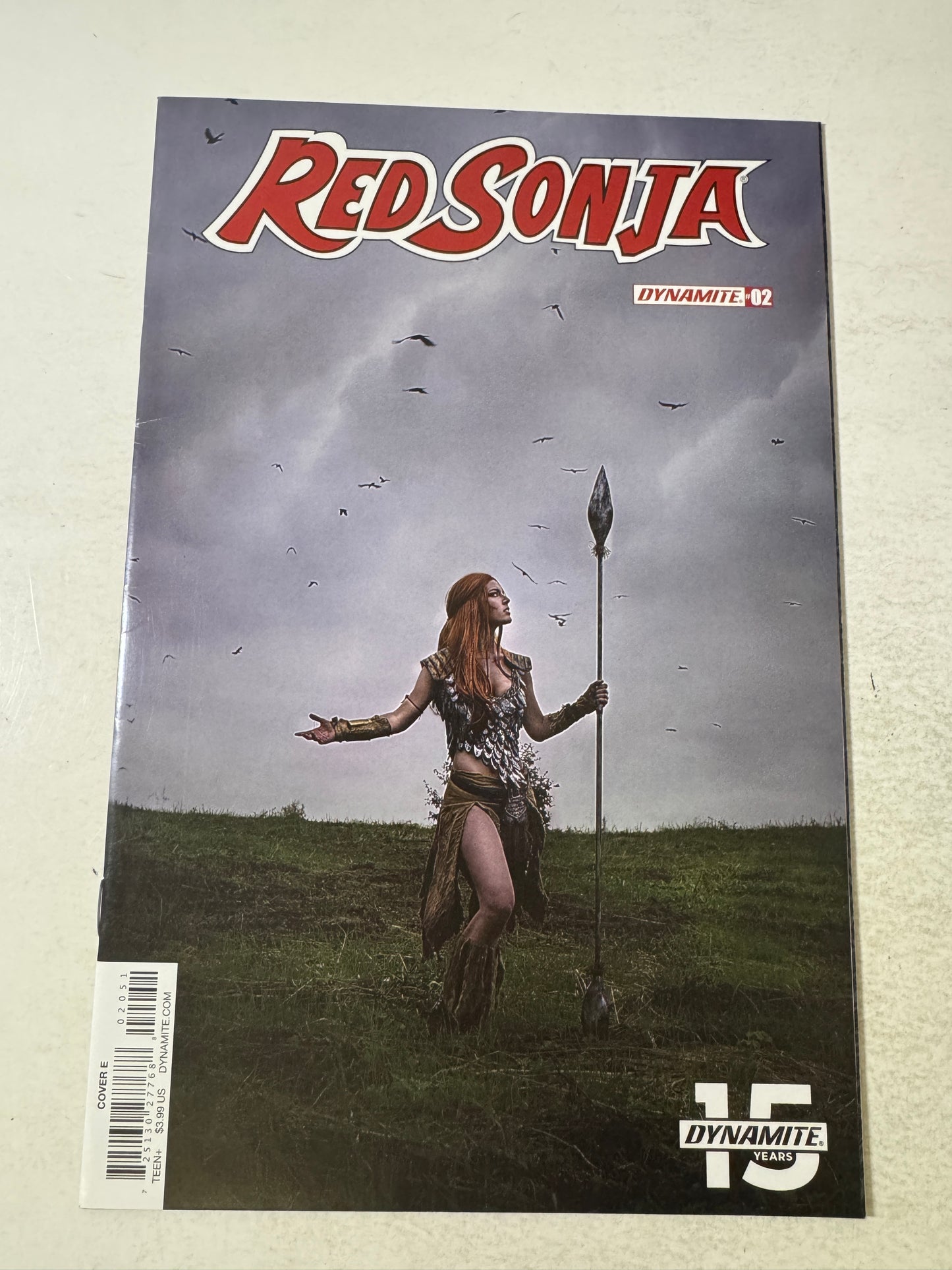 RED SONJA #2 Vol 5 VF+ Cosplay Variant (Dynamite)