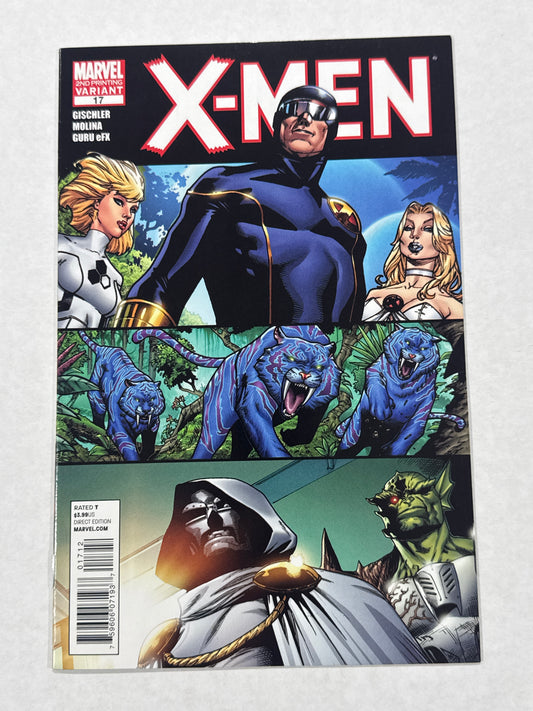 X-MEN #17 Vol 2 VF 2nd Print Variant