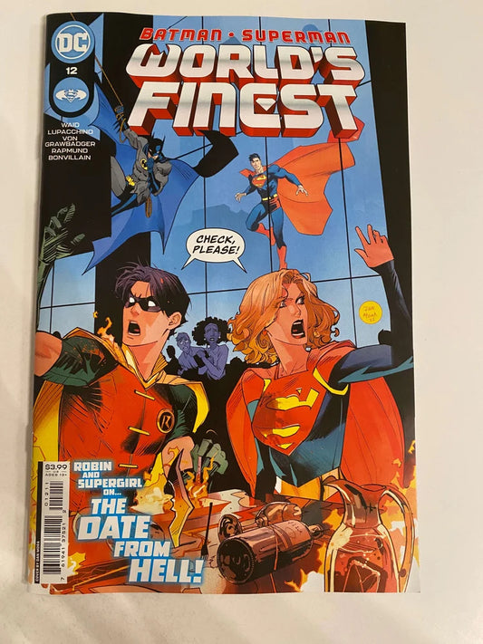 BATMAN SUPERMAN WORLD'S FINEST #12 NM Dan Mora Cover