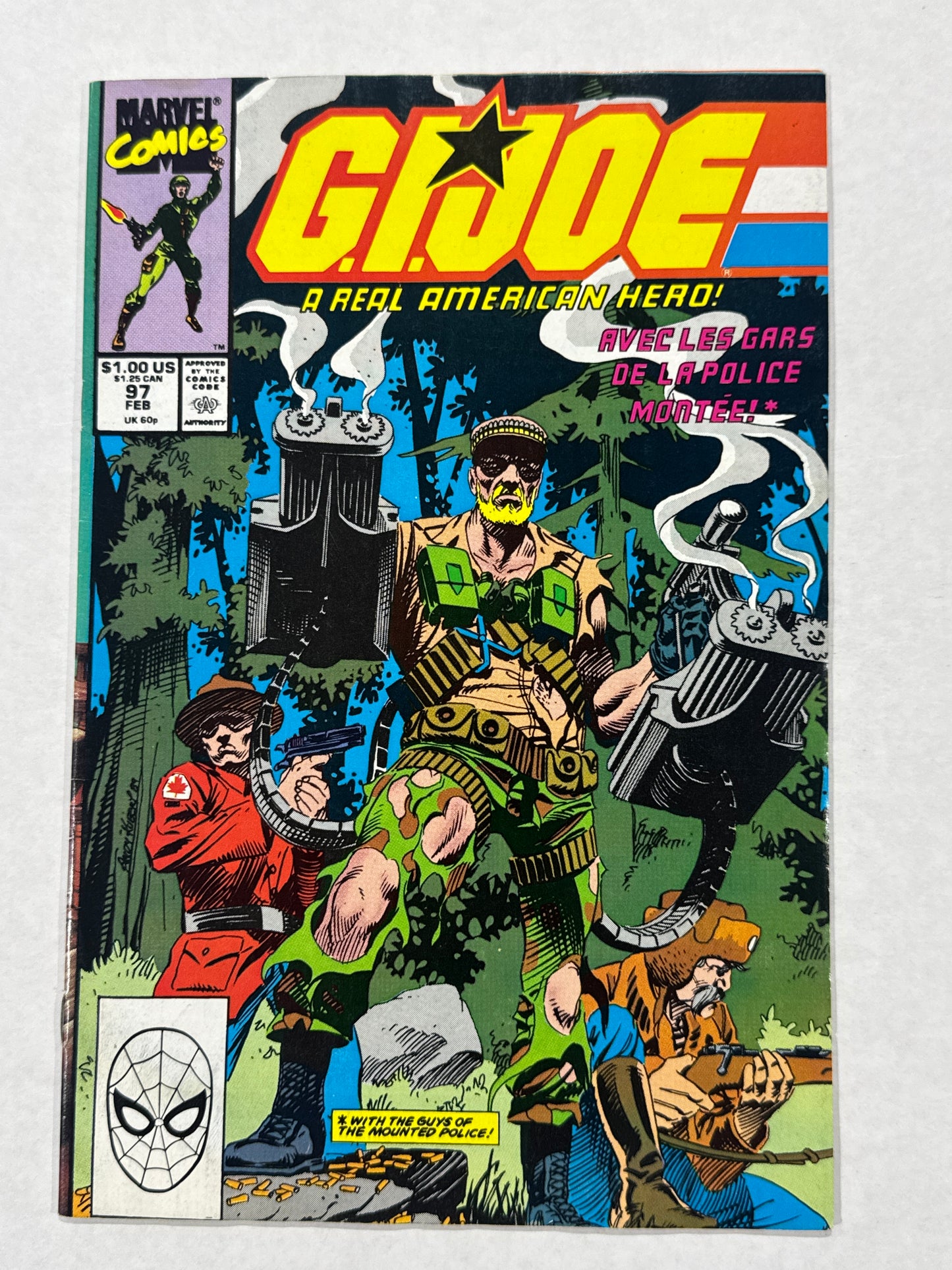 GI JOE A Real American Hero #97 VF/NM Andy Kubert Cover