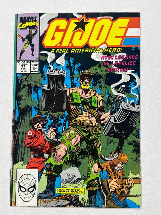 GI JOE A Real American Hero #97 VF/NM Andy Kubert Cover