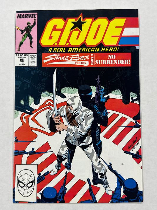 GI JOE A Real American Hero #96 NM- Andy Kubert Cover