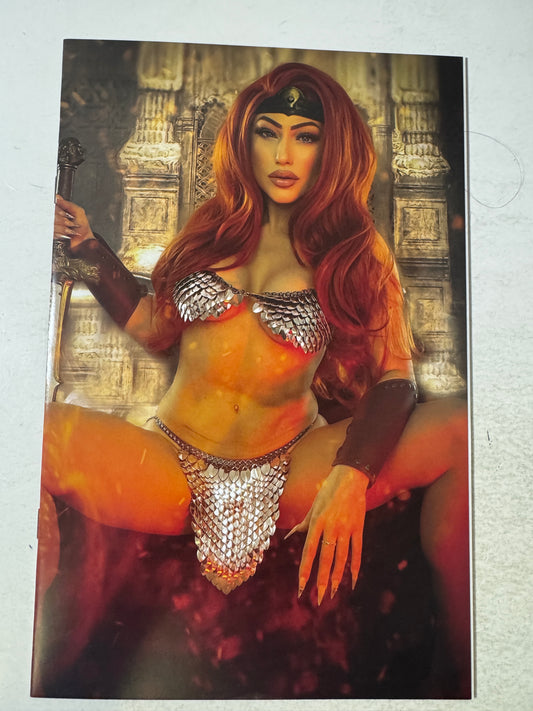 RED SONJA Empire of The Damned #1 NM 1:10 Virgin Cosplay (Dynamite)