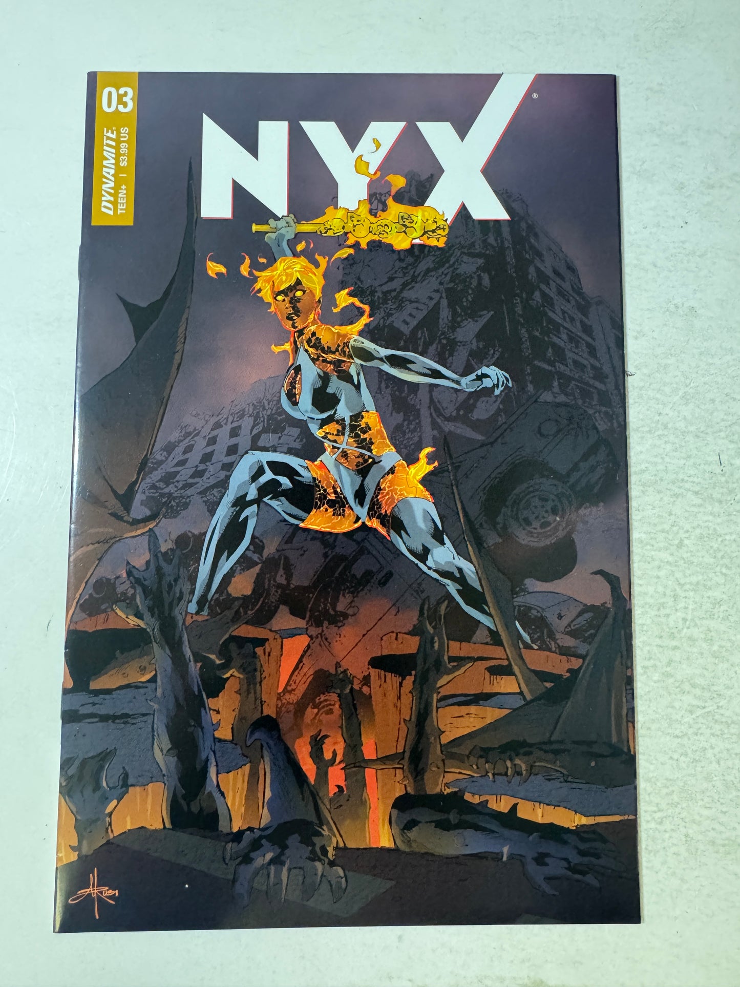 NYX #3 NM Mel Rubi Variant (Dynamite)