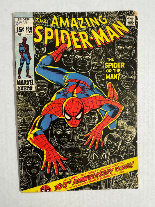 AMAZING SPIDER-MAN #100 GD+