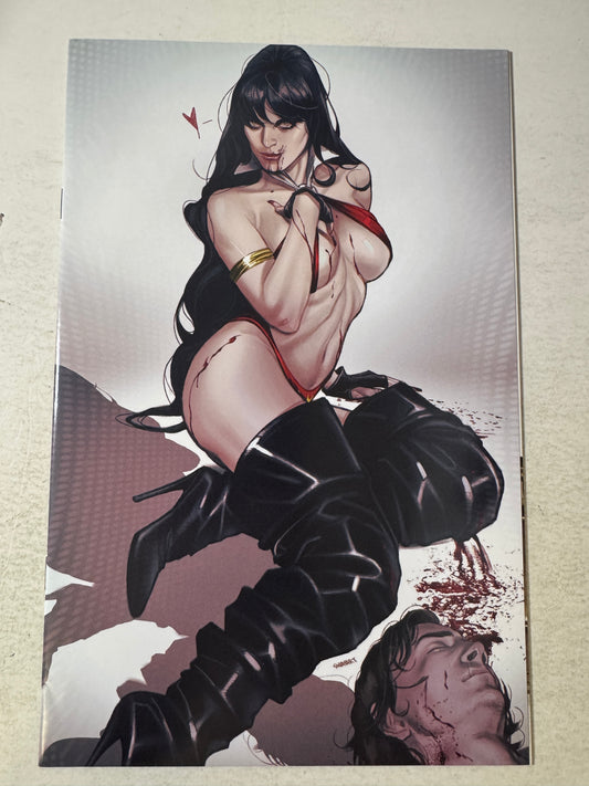 VAMPIRELLA Dead Flowers #1 NM- Sway Virgin Variant LTD 500