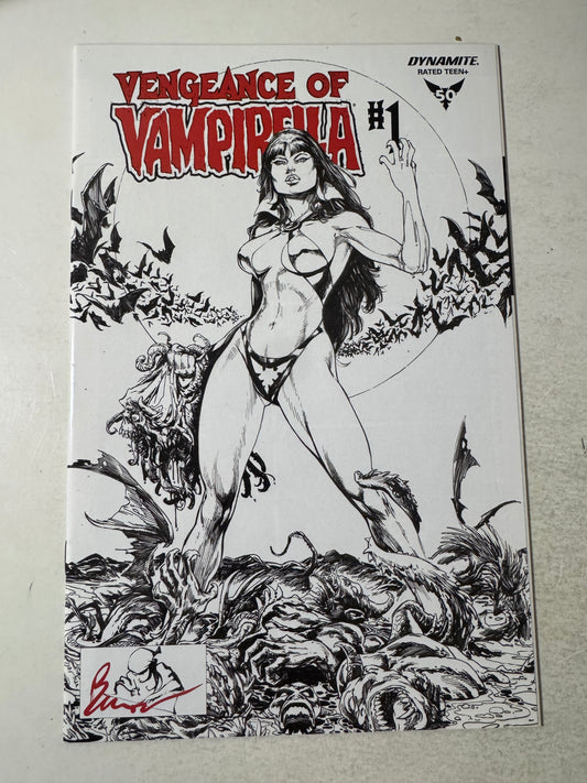 VENGEANCE OF VAMPIRELLA #1 NM- Buzz B/W Artist Exclusive Variant