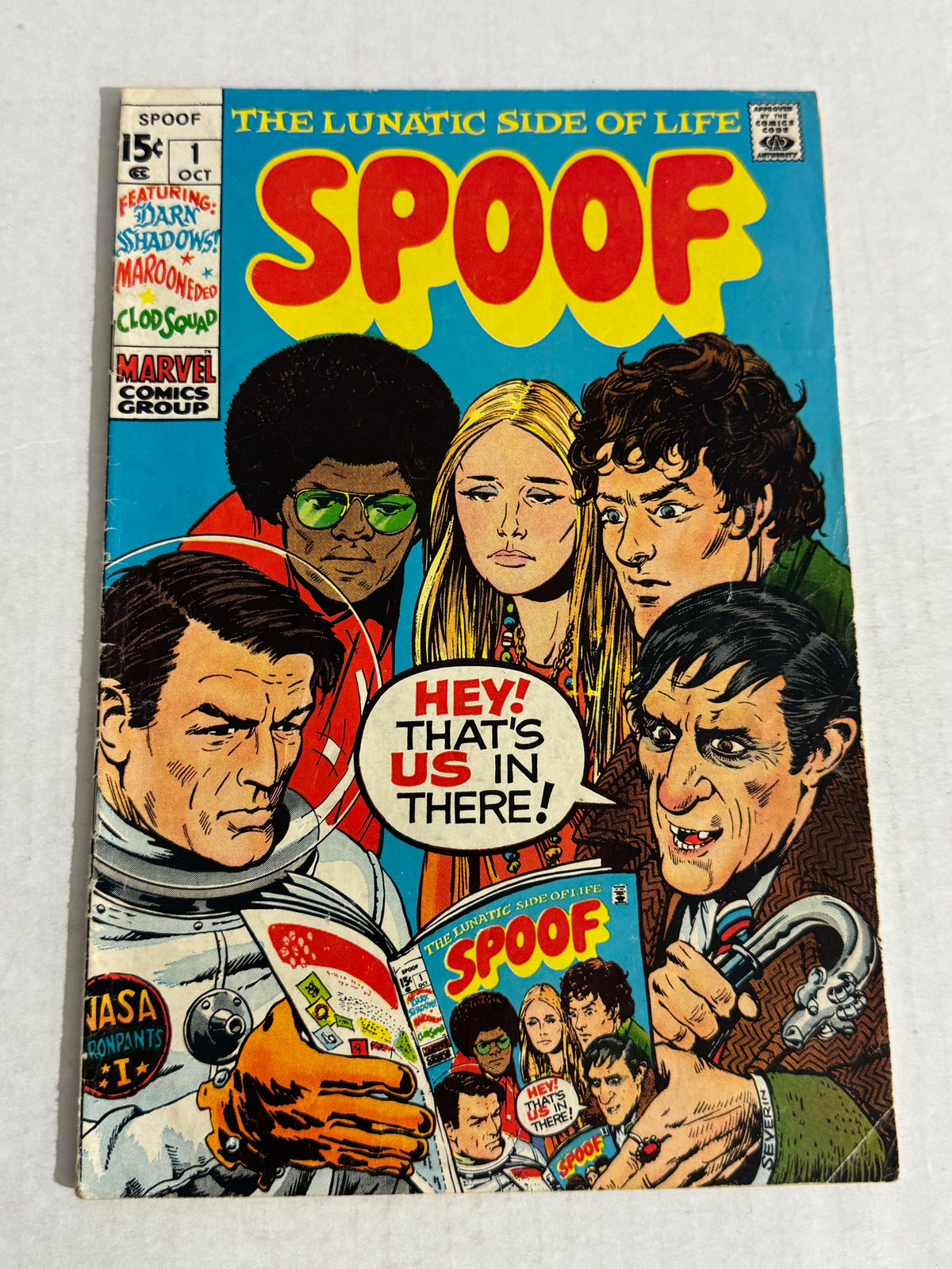 SPOOF #1 VG+ Infinity Cover