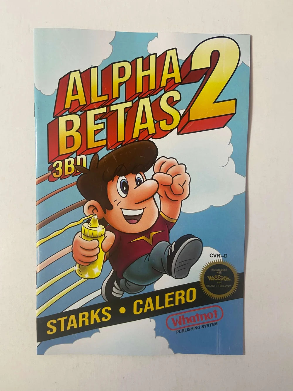 ALPHA BETAS #2 NM Super Mario 2 Video Game Homage Variant